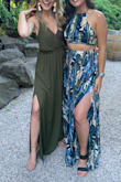 This dress looks so good on and really feels good. I got lots of compliments and can't wait to wear it again! It was long so I was able to wear four inch heels and it just touched the ground. - Jenae L.