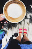 Cute and colorful sandals. Perfect to just slip on and go. Because they are so flat, they are not great for walking a lot. - Rachel D.