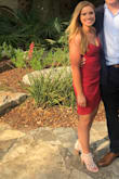 This dress is one that everyone needs in their closet, immediately! It is super flattering and comfortable. I enjoyed the length because I didn't need to constantly pull it down throughout the night. I can't wait to buy it in other colors! - Nic S.