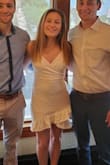 This dress fit my daughter perfectly for her graduation day and was so flattering! - Pamela M.
