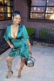 Everybody was staring I'm not sure if it was this sexy green dress or the sexy breast but either way I was shining honny!!! - Keeley J.