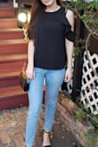 It's very cute and simple. Easy to dress up or dress down. Fit is true to size. - Enxhi H.