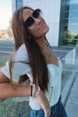 Very cute but it does run big. I love this top, I just wish I had a smaller size. - Jordan W.