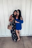 Such a cute dress. I wore it to a summer wedding. I'm pretty tall so dresses are always short, but this one fit great. I would say if you have a smaller chest it may be a little low cut but nothing a safety pin can't fix. - Stacy L.