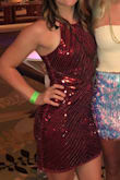 This dress was AMAZING! The fit was perfect and so flashy. Got tons of compliments. - Samantha B.