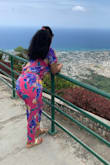 I heave purchased this jumpsuit in two colors already because it is perfect for those hot muggy vacation nights. It is a little see through but it's loose-fitting and comfortable. - Roselynn R.