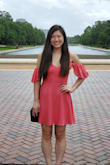 Super cute dress! Great for summer months. It is short - I had to wear a pair of spandex shorts underneath to feel comfortable going out (esp on windy days). Note: don't put it in the drier, otherwise, it will shrink. - Lucy M.
