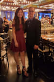 Wore this dress in the color Magenta (size: small) with a pair of black lace-up heels (also from Lulus) to a wedding. The fit of the dress was true to size and length was perfect; not too short. The design is fun, but classy. Didn't need to wear a bra, which was a plus. Received many compliments! Highly recommend if you are looking for a short youthful dress for a formal attire occasion. - Lucy M.