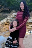 I really like this dress. I have a similar looking black one that I wear all the time to special occasions, so I decided I needed one with color with a slightly different design so I don't look like I only own one dress. I got a lot of compliments! - Breanne H.
