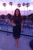 Wore this to a rehearsal dinner and it was perfect! Love the color and the style! - Brigid S.