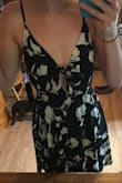 I love this dress but the model picture is beyond misleading. There is a rather LARGE gap in the chest area that is not shown anywhere on here. Even in the close up picture of the chest. So misleading and rude to the buyer. - Carly S.