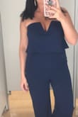 I wear a medium/large normally - I bought a large to be safe, but I had to have it taken in significantly! I also hemmed it to wear with 3 inch heel. Medium probably would have been perfect. I loved it overall! - Jillian L.