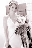 I ordered this dress the Monday before my wedding because the expensive dress I ordered just wasn't me. I cannot begin to tell you how beautiful this dress is and how elegant and simple it is on. I'm so glad I ordered, bought and said no to the original bridal gown. - Karena H.