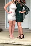 I wore this dress for homecoming, I loved it. It's good quality and fit very well. - Ireland P.