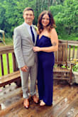Love the length of the jumpsuit--perfect for tall girls like me! I was even able to wear it with 1.5" heels and didn't have any issues with the pants. The top is a little hard to keep up if you don't have a large enough chest to support it. The large fit my hips perfectly, but the top was a little loose. I purchased fashion tape and took in a few inches in the bust, and I still found myself pulling up the jumpsuit while dancing. I wish the torso was a little bit longer, but I still received many compliments and overall loved the look! - Hillary P.