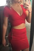 This is exactly what I was hoping it would look and fit like! Tight but flattering, showing off curves in the right places. Can also split up and wear with other pieces if desired! - Anni G.