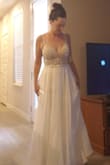 Needs to be hemmed. Lovely dress, but didn't fit my body type well. I ordered a size 6, I usually get a size 8 in jeans. 6 worked out perfectly in this dress. - Denise S.