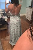 I ordered this dress to wear for my bridal shower and I'm so very excited to wear it! It fits wonderfully and I can't wait to show it off! - Summer B.