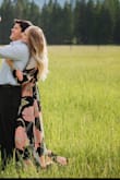 I bought this for family photos we'll be taking this summer. Really happy that the front isn't too low cut so it's not too revealing. It's definitely long enough and I'm tall. I can't wait to wear it in our first family photos with our first baby. Highly recommend. - Tiffany P.