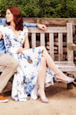 I originally ordered a small, but it was SO loose that it looked ridiculous. I returned and ordered an XS. I wore this for my engagement shoot and LOVED it. I felt so elegant and pretty in it. Not sure where else I'd wear it, but it was still worth it for me. I think it'd be a perfect bridal shower dress. - Rebecca M.