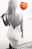 I was worried about purchasing an extra small. I have small shoulders but a larger booty with hips. It was tight when I put it on, but I felt it stretched and didn't show cellulite. I liked it a lot. - Emily C.