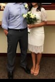 Ordered for my last minute courthouse wedding! It was perfect and got so many compliments. I would love this in black for a night out. - Karissa H.