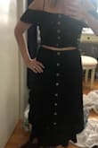 This two piece is so cute! The only thing I don't love is the length. I am short so all midi dresses look too long on me but I'm going to wear with heels I think it will be perfect. - Danielle H.