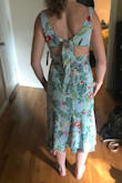 The dress is great if you're 'posing' straight on it doesn't do much to make your curves look good. Pattern makes it a keeper. - Josephine G.