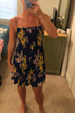 Adorable, fits amazingly well. I don't need to wear a bra with it. I will probably purchase this is the yellow as well! - Joanna B.
