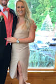 Super cute wedding guest dress! The color was not my favorite on me but I should've tanned more. - Diana M.