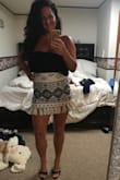 This is such a fun and beautiful skirt!! I got this and wore it for a date and got a compliment the first 5 seconds walking into the restaurant. Get this you won't be disappointed. - Caroleena K.