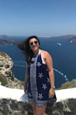 This dress was super cute! I usually wear a medium but I ordered a large since all the reviews said it ran a little small. When I washed it, the dress shrank so much that I can no longer wear it. It's entirely too short now, more like a tunic shirt. - Claire Y.
