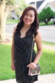 I always get size M from Lulus & they usually fits me perfectly. This one runs a tiny bit tight (probably because of the not stretchable material) but very flattering. I have some extra fat at the tummy but they won't look obvious in this dress. Love it! - Thao N.