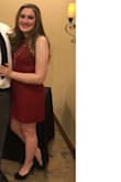 I ordered this dress for a semi formal event and it was perfect. The size I ordered was too large so I did have to take it in, so I would definitely order a smaller size. - Aubry Q.