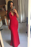 I felt really good in this dress. It was true to size it fit me like a glove. I had some alterations done because it was way too long for me, but other than that I could not have purchased a better dress for my friend's wedding. :) (I am a UK size 4). - Rachel G.