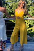 One of my favorite purchases from Lulus! I've received so many compliments on this jumpsuit. It fits well, it's comfortable, it's flattering, and it's a gorgeous color. - Audrey B.