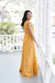 I used this dress for a photo session, and it was perfect! The yellow is brighter than the photos seen on the site, but overall I loved this dress and received so many compliments. - Elizabeth H.