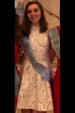 The dress was a bit loose so I would recommend buying the smaller size. Other than that, the dress was made of good material and was a perfect graduation dress. Love it! - Would definitely recommend. - Lizzie E.