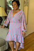 This dress is a beautiful dress and I would love to see it in different colors. - Anita R.