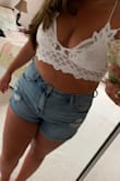 I am truly obsessed with this bralette. It is absolutely beautiful and I feel so feminine while wearing it. It is very comfortable and holds my boobs up really well. I typically where a large in clothing and ordered in this size. I wear a 36D and the bralette fit me perfectly! I would recommend to anyone! - Alyson C.