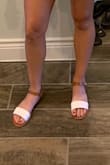 This is a great sandal at a great price. Super cute and matched everything. - Emily D.