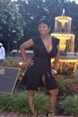 This dress was perfect! Every inch fit perfectly. I wore to wedding and it really stood out. Couldn't tell me nothing Honny! - Keeley J.
