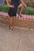 I bought these knowing I had 4 other black pair of heels but I had to have these. They are true to size and the material in inside kept feel from slipping on dance floor. - Keeley J.