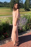 I needed to get it hemmed and tighter around my waist but after I did the alterations I was obsessed I wore this to a wedding. I felt so pretty! - Emely P.