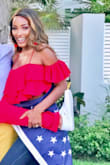 Was looking for a quick Fourth of July look and this turned out super cute! I loved it, runs true to size. - Brandie C.