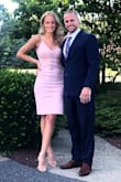 Loved this dress! I wore it for a wedding and I received a bunch of compliments about it. I ordered a small and a medium just in case the medium was too big, but it fit great. I did have it altered slightly just so my chest felt a bit more secure but it's not necessary. 10/10 recommend! - Emily K.