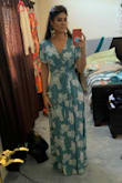This dress was perfect for the wedding I attended. Note: Careful with the wind!! I stepped out of my car and the wind came and I may have flashed a few people (haha). Anyway, the wrap is so comfortable and flattering. I received many compliments!! Might have to get another in a different color!!! Love! - Lisa H.