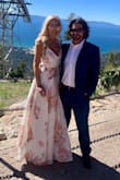 If I could give this dress more stars, I would! I love it. I felt like a fairy tale princess. I wore it to a wedding (guest) and I got a gazillion compliments. 
It is very long but for me it was just perfect with heels. - Kim A.