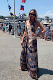 Wore this dress one day during my bachelorette in Martha's Vineyard and I LOVE IT! I got so many compliments. Nice and lightweight, flattering fit. I'm normally a Medium but got a small and it was perfect. I would totally recommend this dress to everyone! - Alyssa M.