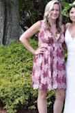 I loved this dress. I did have the straps taken in so it wasn't so low. I wore it to a bridal shower and got so many compliments! - Taylor W.